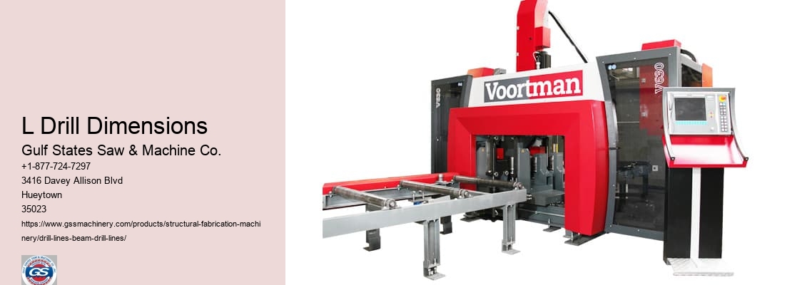 L Drill Dimensions